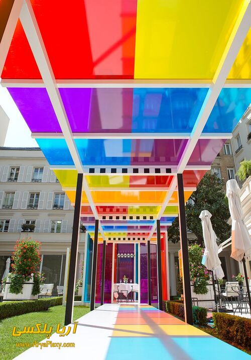 پلکسی گلاس رنگی