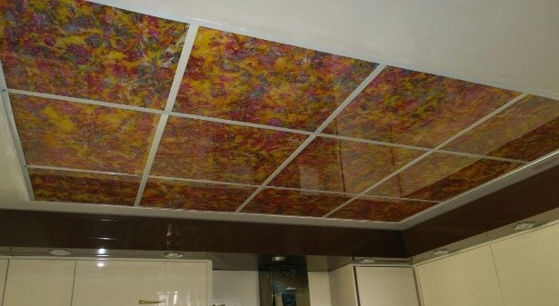 سقف آشپزخانه پلکسی گلاس