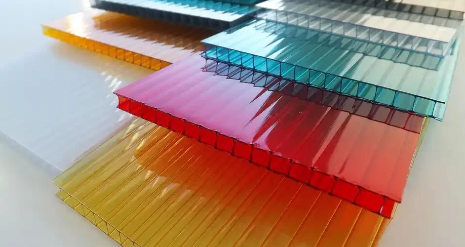 ورق پلی کربنات دو جداره