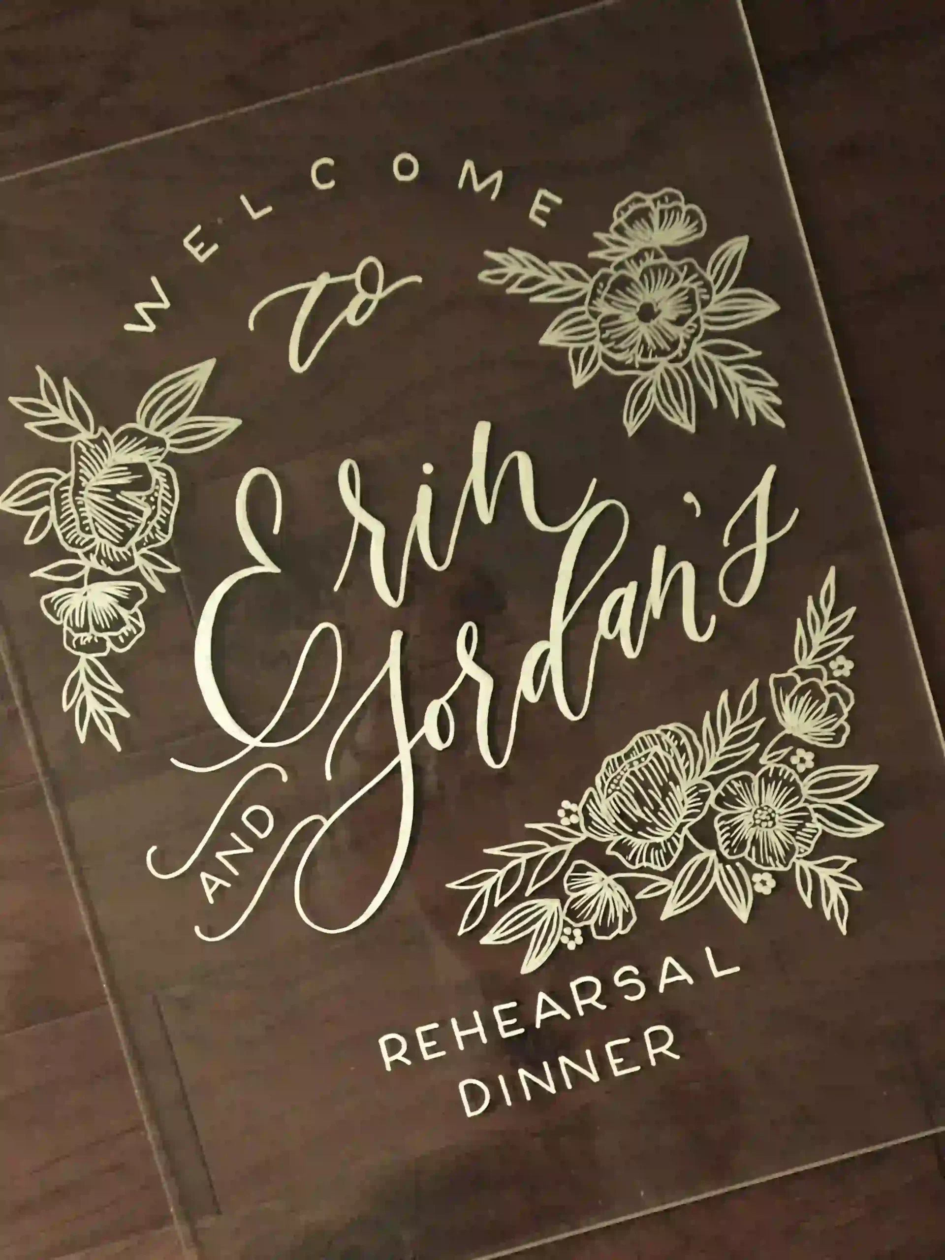 حکاکی روی پلکسی گلاس