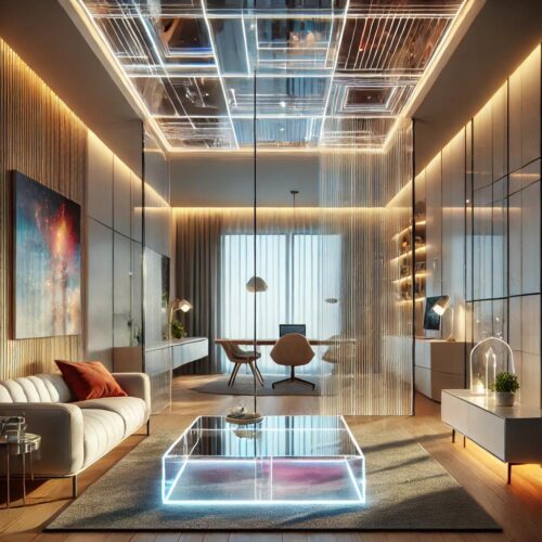  کاربردهای نوین پلکسی گلاس در معماری داخلی