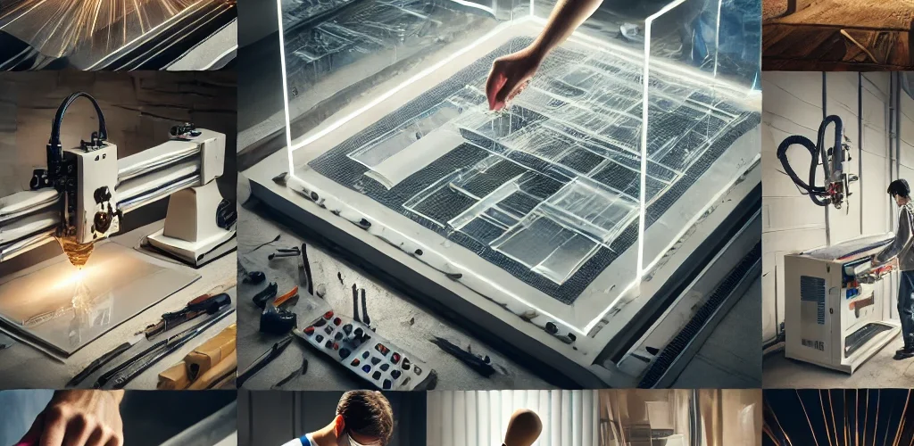 روش‌های برش و شکل‌دهی پلکسی گلاس