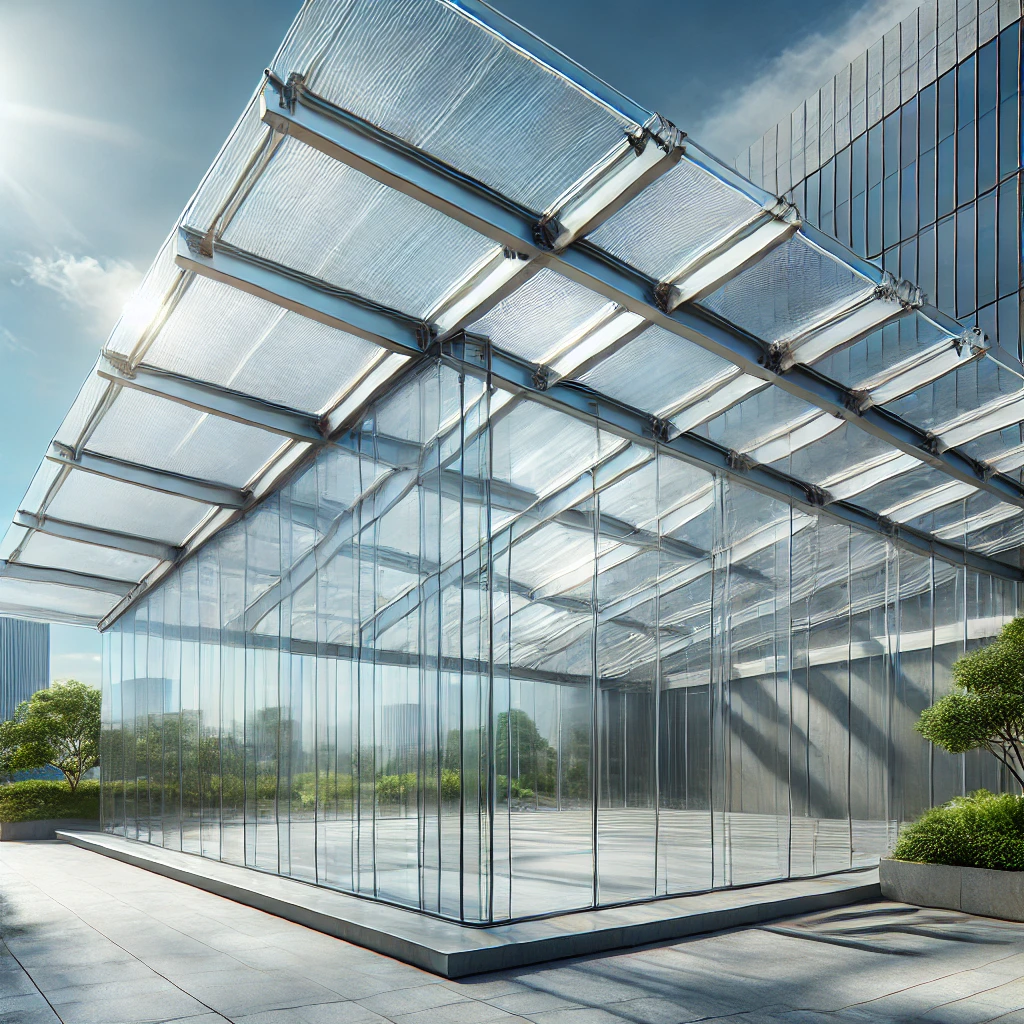 کاربرد پلی کربنات در ساخت سقف‌های شفاف و مقاوم