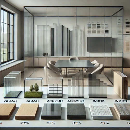 • مقایسه قیمت پلکسی گلاس با سایر مواد جایگزین