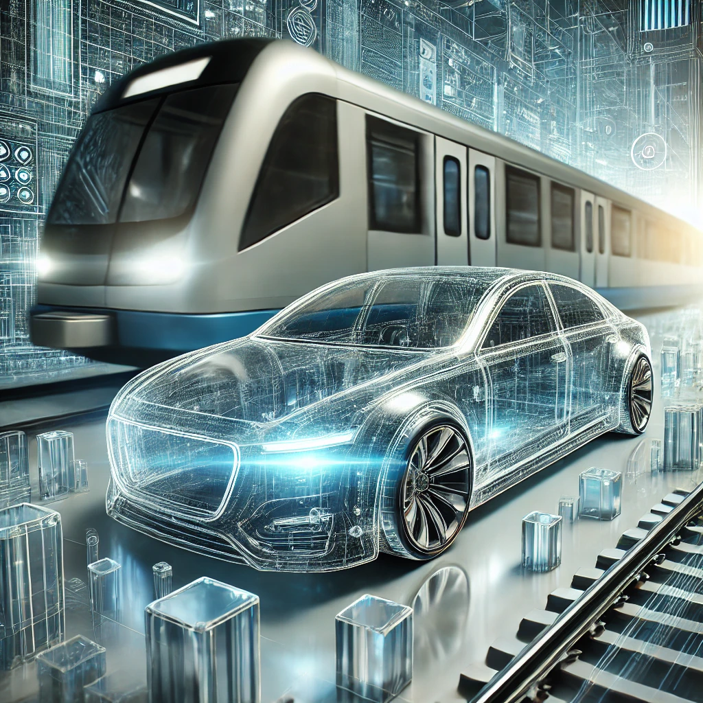 پلکسی گلاس در صنایع خودرو و حملونقل: